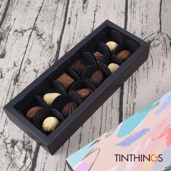 

3.5x3.5CM Party Decoration Paper Grid For Gift Chocolate Box Candy Chocolate Paper Tray Paper Folding Receptacle