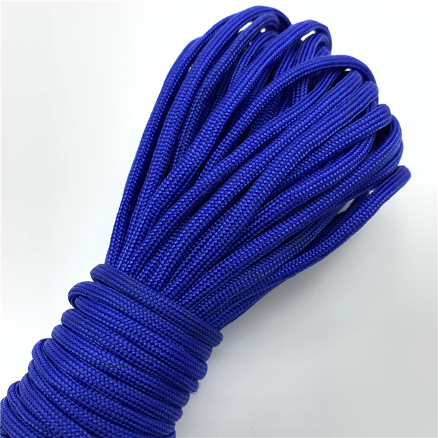 4mm Paracord Bracelet Rope Jewelry Making 550 Cord Lanyard Rope Mil Spec Type III 7 Strand Climbing Camping