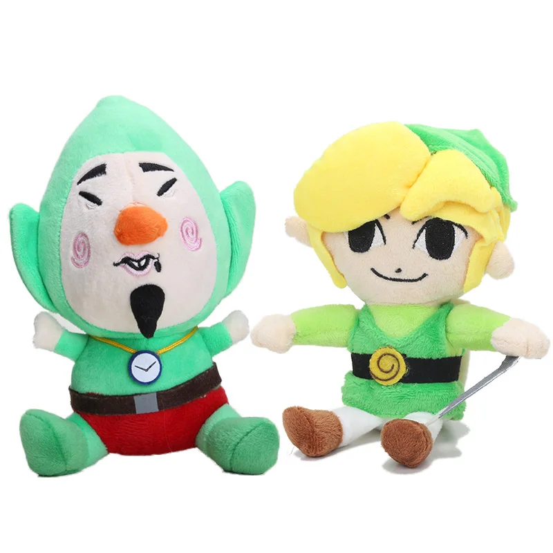 Zelda Link& Buddy Tingle плюшевые игрушки ходунки ветра маленький Бадди Tingle мягкие животные плюшевые игрушки