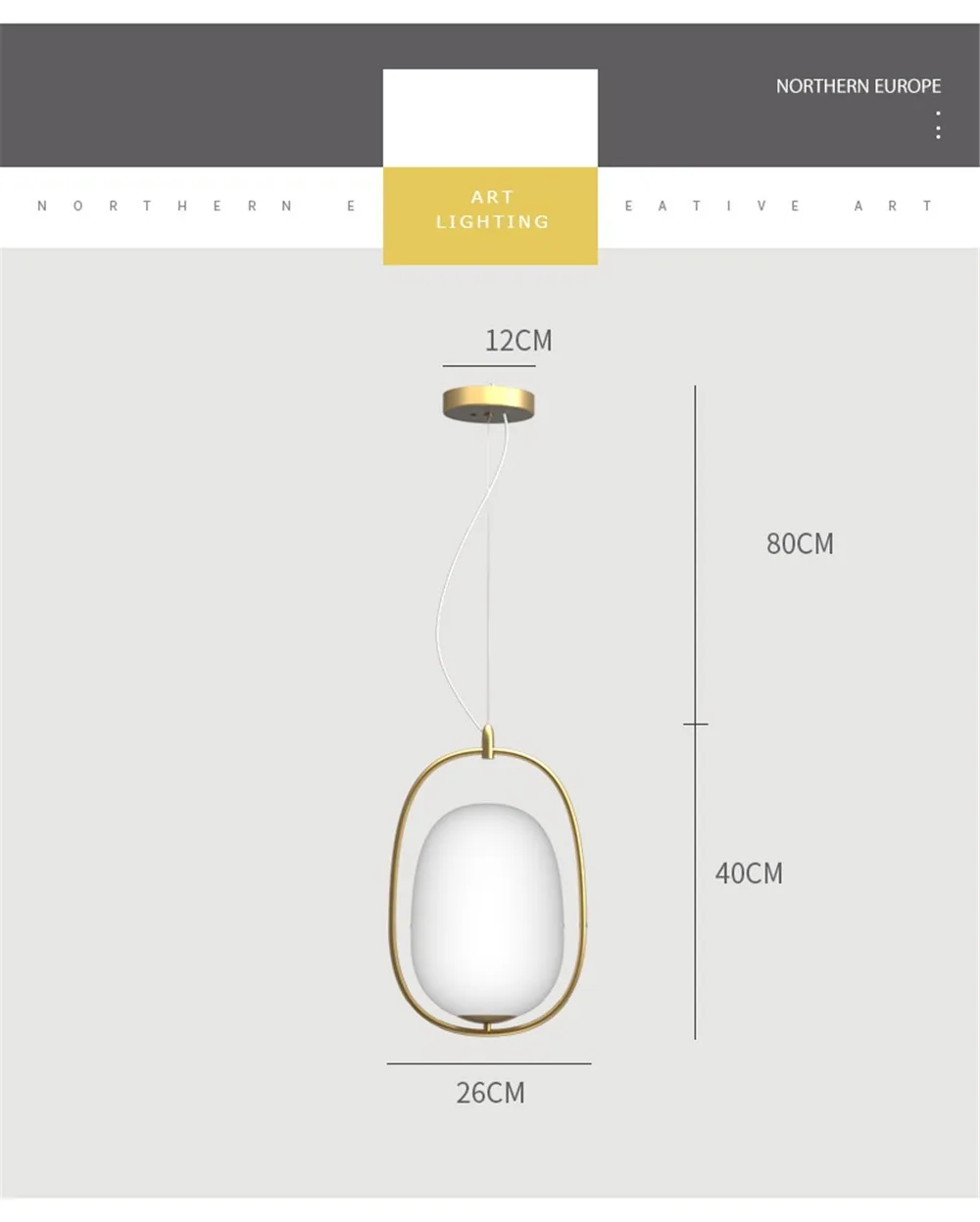 Loft Decor Post Modern LED Pendant Light Iron Gold Circle Glass Hanging Lamp Dining Room Indoor Lighting Fixtures Hanglamp (14)