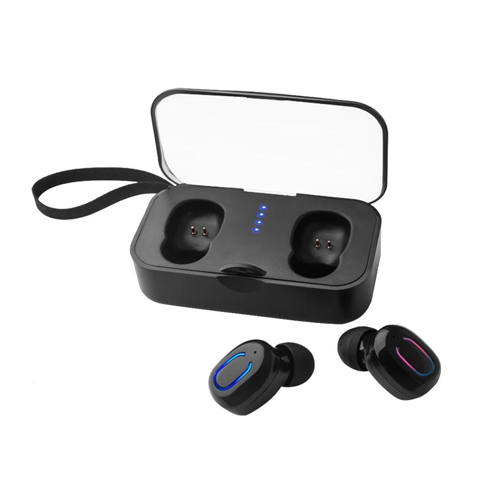 Ti8s гарнитура портативная Быстрая зарядка Bluetooth наушники быстро прочные стерео BT 5,0 с микрофоном TWS модные легкие в эксплуатации мини