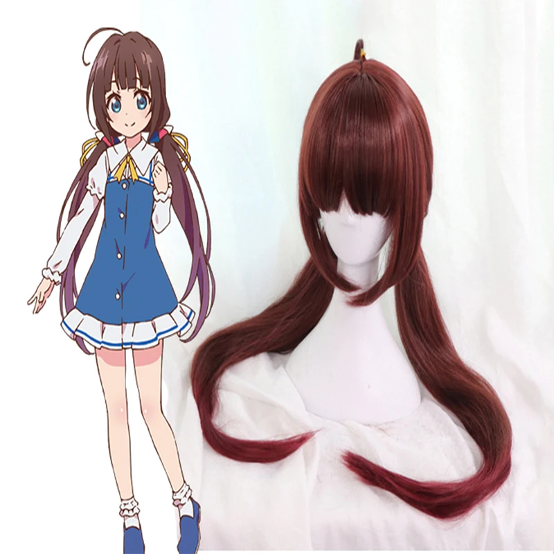 Аниме Ryuoh no Oshigoto! Парик для косплея Hinatsuru Ai, парики для Хэллоуина, карнавальные женские парики для косплея, работа РЮО никогда не сделана