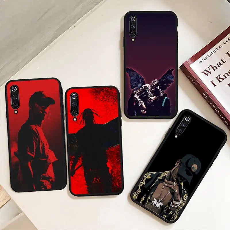

TRAVIS SCOTT American rapper Phone Case For Xiaomi Redmi 7 8 9t 6 9se k20 mi8 max3 lite 9 note 9s 10 pro