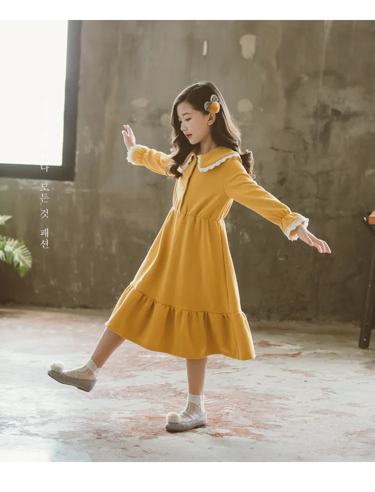 Velvet Christmas Clothes Kids Dresses For Girl Big Girls Dresses Winter 2019 Mother And Daughter Clothing Teenage Girls Dress (18)