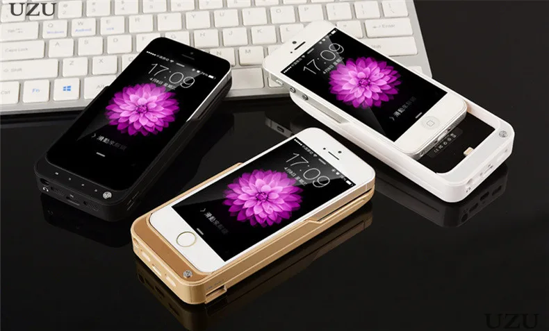 4200mah Зарядное устройство высокой емкости чехол для iPhone 5 5S SE внешняя портативная беспроводная зарядка чехол для iPhone 5 5S se