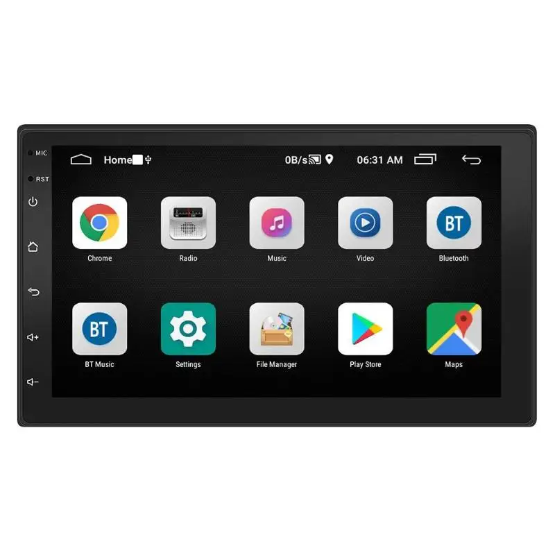 9218S двойной 2 DIN Android головное устройство gps Nav Bluetooth WiFi Радио автомобильный стерео гарнитура для мобильного телефона подключение Android и Apple