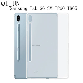 

Tablet Case For Samsung Galaxy Tab S6 2019 10.5 Case Transpatent Silicone Soft Shell For SM-T860 SM-T865 Shockproof Tablet Cover