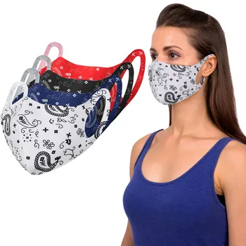 

PM2.5 Breathable 4pc Face Mask Fashion Outdoor Unisex Bandana Reusable Washable Protection Cover Washable Reusable Mouth Mask#40