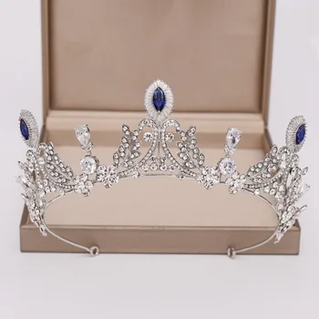 

Wedding hair accessories zircon tiaras bridal jewelry bridal gift party jewelry crown headband crystal headdress