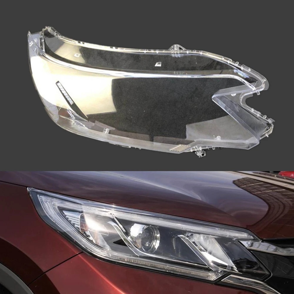 Для Honda CRV фары объектив фары автомобиля крышка Замена прозрачные линзы Авто оболочка Крышка - Цвет: Passenger Sider