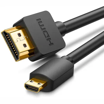 

Micro HDMI to HDMI Cable1.5m 2m 3m 3D 4K*2K Male-Male High Premium Gold-plated HDMI Adapter for Phone Tablet HDTV Camera