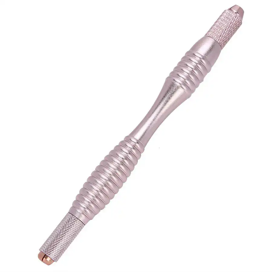 

Aluminum Alloy Microblading Eyebrow Shader Lip Tattoo Pen Double‑End Manual Tattoo Pen for 108 Needles Tattoo Accessories