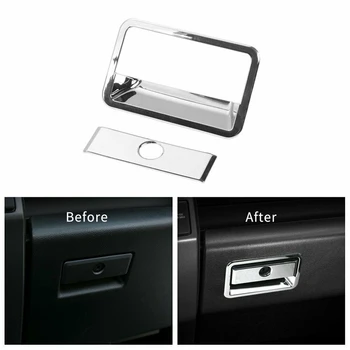 

Car Co-Pilot Passenger Storage Box Handle Trim Cover for Ford F150 2015-2020