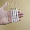 50pcs/Lot 22*80mm 20ml Storage Glass Bottles With Cork Stopper Crafts Tiny stash Jars container Glass Jar Mini Bottle Gift 1