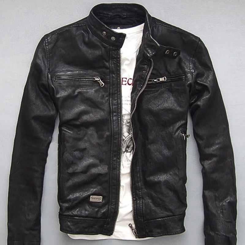 Мужская куртка из натуральной кожи для мужчин, мотоциклетная куртка летчика, куртка-бомбер из натуральной кожи, мужская куртка-Авиатор, зима