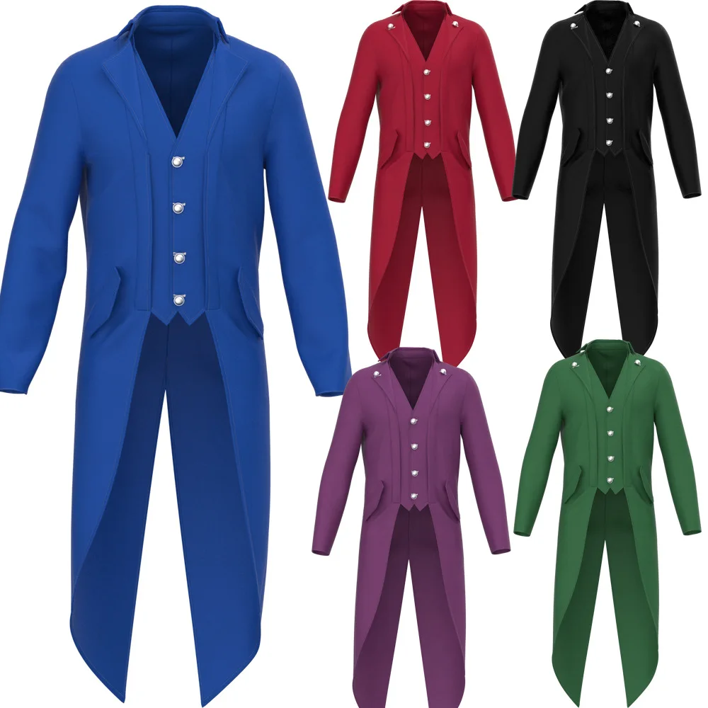 Veste de costume rétro pour hommes