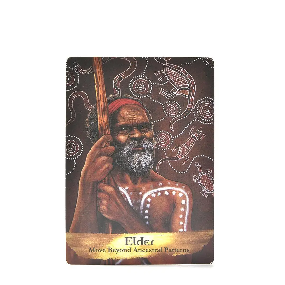 55 Sheets Angels And Ancestors Oracle Cards Board Game Tarot Card For Party Games Playing Cards Entertainment Divination
