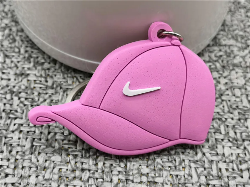 Мини силиконовый милый брелок Nikes cap Форма брелок для женщин мужчин детей подарок брелок баскетбольные кроссовки Porte Clef - Цвет: 1035