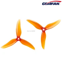 4PCS/ 2Pairs Gemfan Hurricane 51499 5 Inch 3-Blade Propeller for RC Drone FPV Racing Freestyle 2207 2306 Motor Nazgul5 LAL5 2