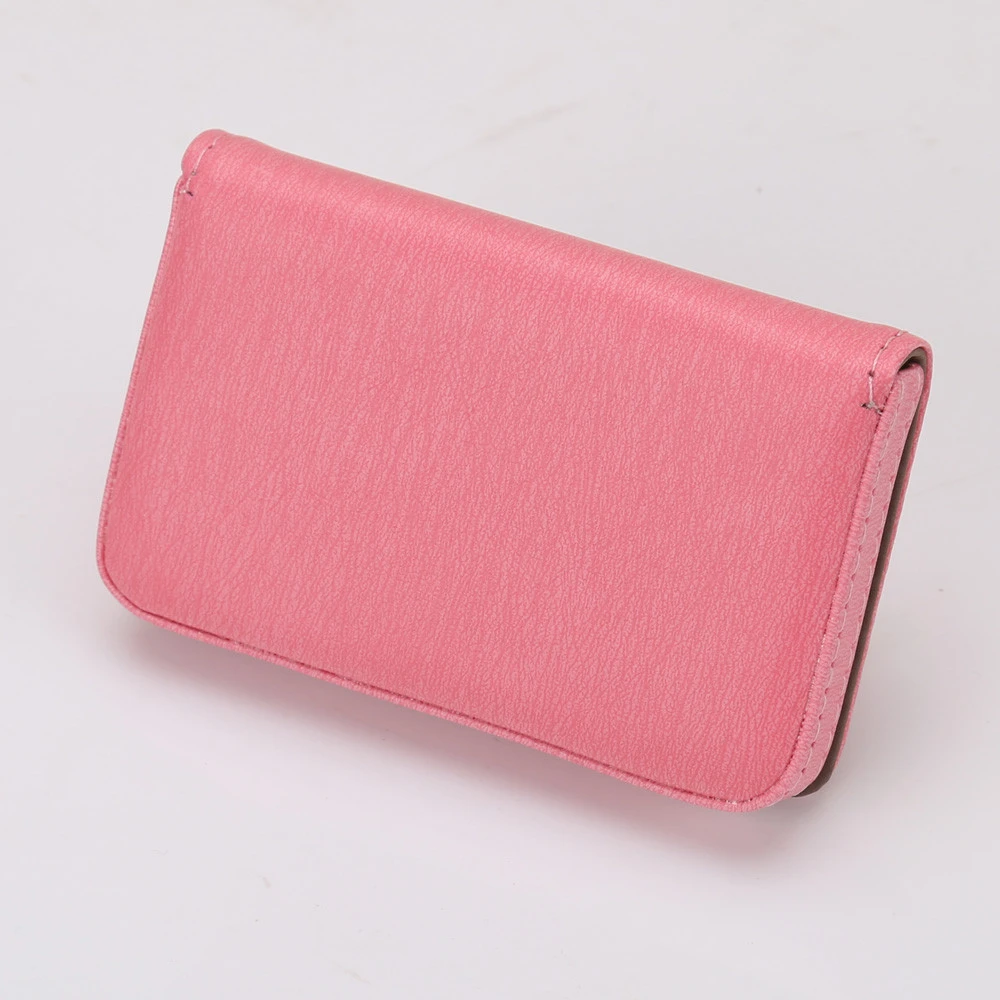 New Men Money Clip Card Holder Protector Leather Wallet Card Holder Pop-up Anti-theft Bank PU Business Cards Case Woman 812