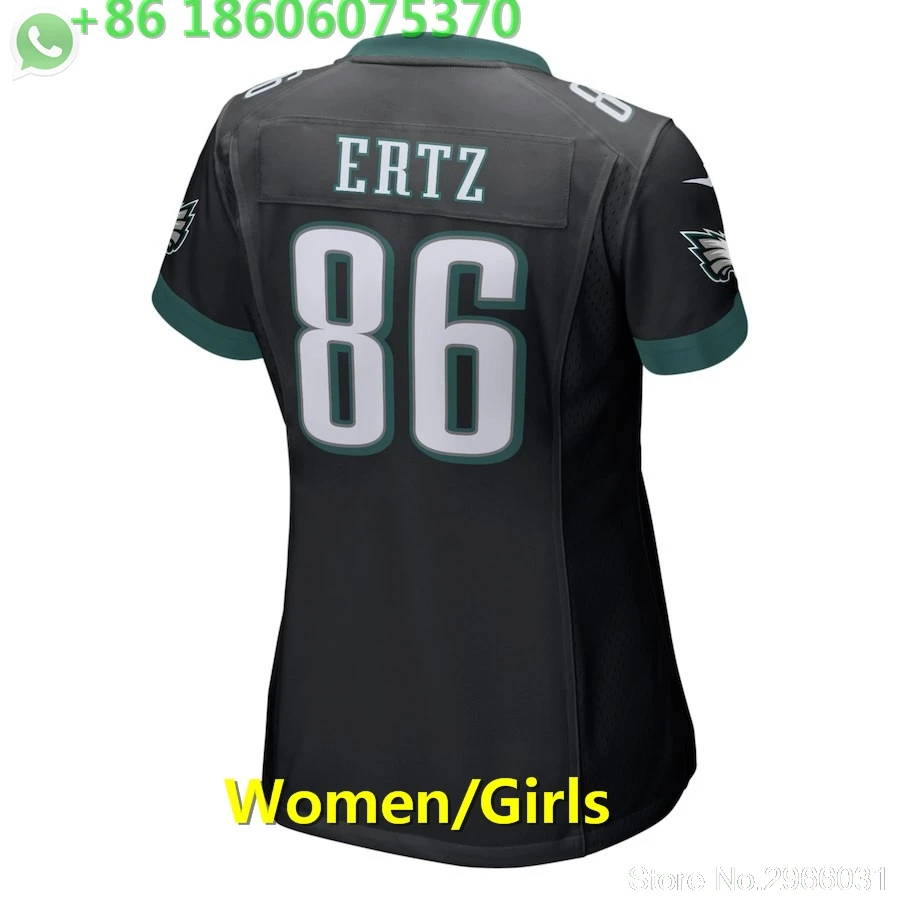 А+++ качественные женские 36 Jay Ajayi 86 Zach Ertz 91 fletcher cox Jersey Philadelphia