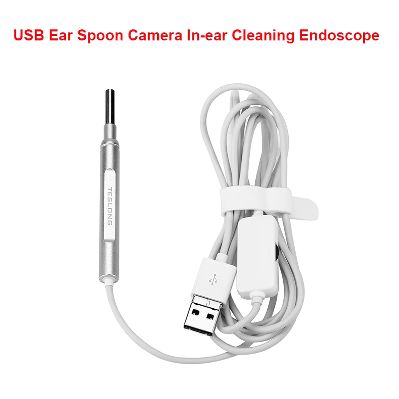 

Medical USB OTG Endoscope Camera 4.3mm 1.8m Mini Ear Nose Otoscope Soft Cable Borescope Inspection Camera For MAC PC Android