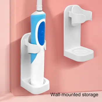 

Electric Toothbrush Replacement Holder Fit For Phillips Broun Oral B Teeth Brush Bracket Base Bathroom Wall-mounted Storage Rack