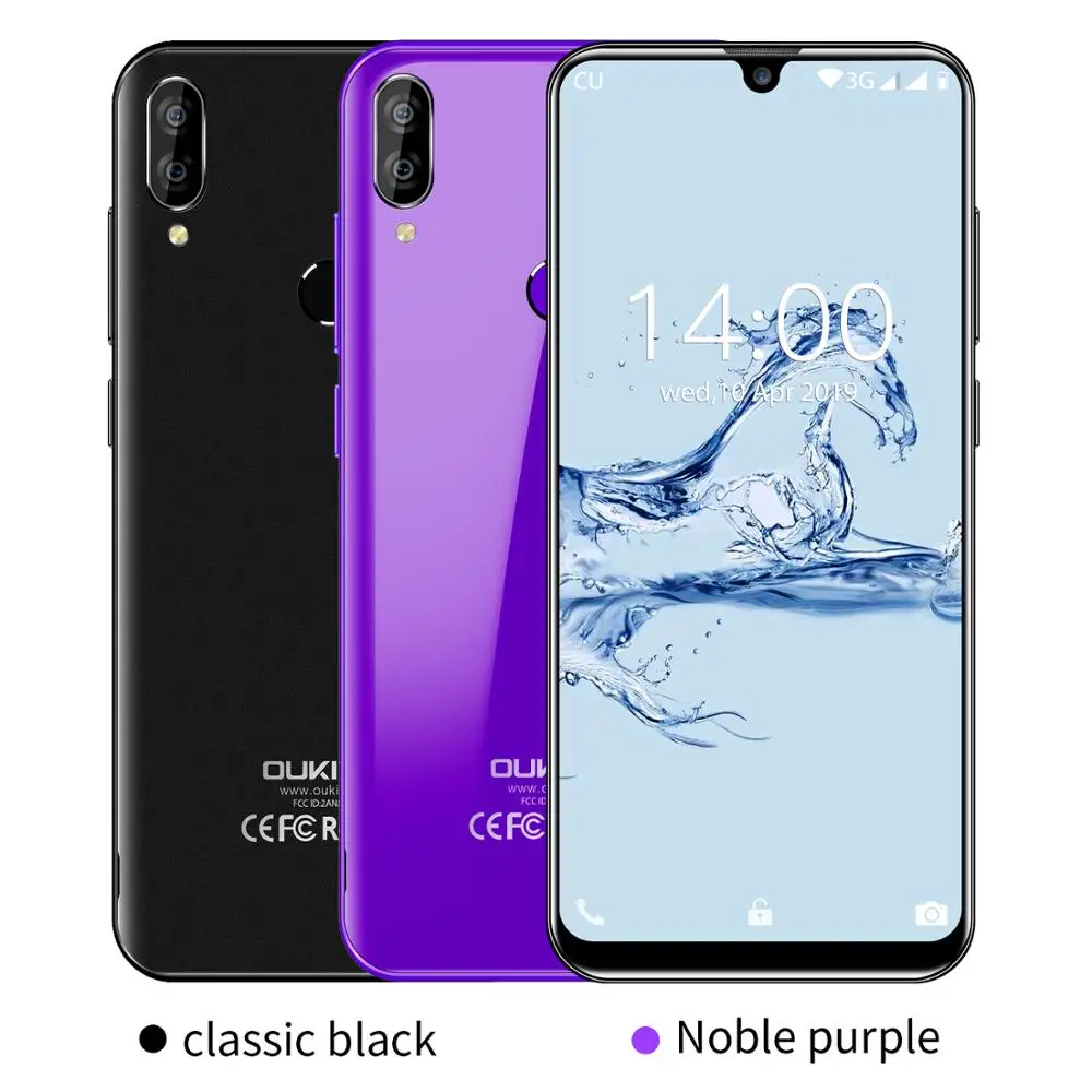 OUKITEL C16 5,7" HD+ дисплей капли воды смартфон 2 Гб ОЗУ 16 Гб ПЗУ MT6580P Android 9,0 мобильный телефон отпечаток пальца Лицо ID 2600 мАч