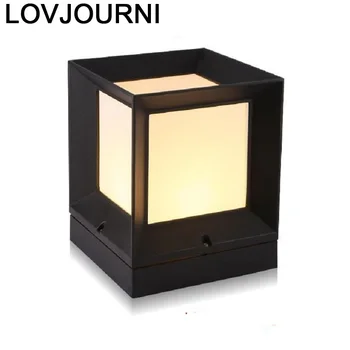 

Backyard Decor Wohnlandschaft Landscaping Garden Figurine Led Solar Lighting Outdoor Spotlight Luminaire Exterieur Pillar Light