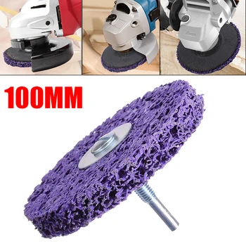 

1Pcs 100mm Grinding Disc Cleaning Disc Abrasive Wheel Paint Rust Removal Cleaning Polishing Mayitr For Angle Grinder