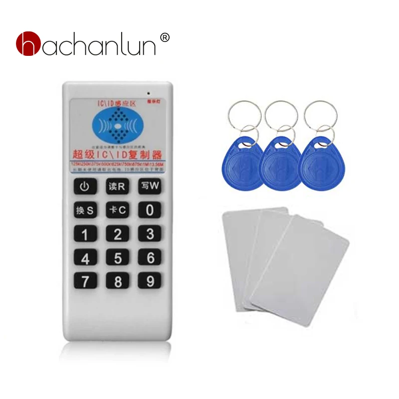 125 кгц-13.56 МГц копировальный аппарат ручная RFID-карта NFC IC-считыватель записывающее
