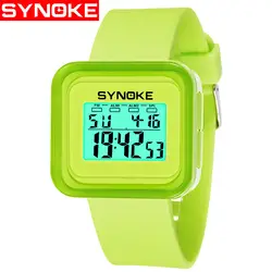 Спортивные часы для плавания брендовые электронные модные силиконовые наручные часы детские спортивные цифровые часы детские часы для