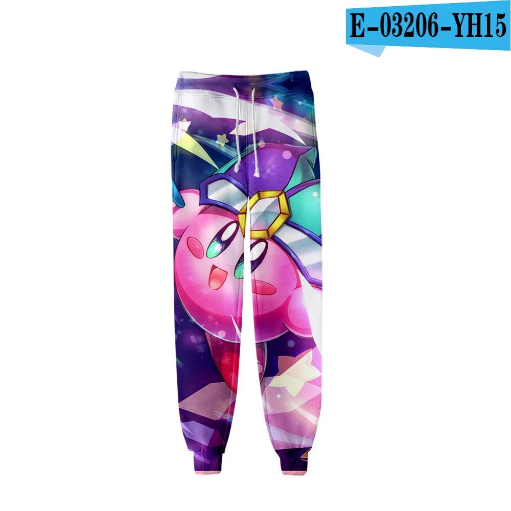 3D pants Kirby/Новинка, удобные, модные, подходящие, Харадзюку, популярные, 3D штаны для мужчин/wo, мужские, Осенние, хип-хоп, повседневные штаны для мальчиков и девочек - Цвет: 3D pants