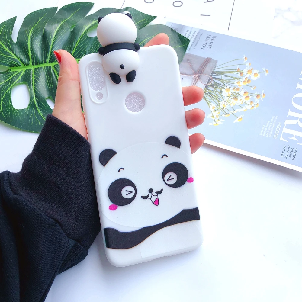 8 Xiomi Redmi Note 8 Pro чехол etui 3D Kawaii панда кошка из мягкого силикона чехол для Funda Xiaomi Redmi Note 8 7 Pro Чехол для телефона для женщин - Цвет: 8