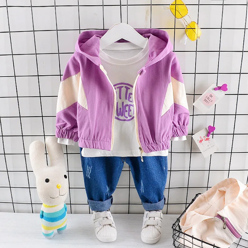 

Children Autumn Clothing 2019 New Style Korean-style Western Style Spring And Autumn Set Small CHILDREN'S Mixed Colors Casual Sp