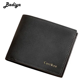 

Vintage Men Wallet New Fashion Design Coin Purse Short Casual Trifold Clutch Bag Multi Slots Credit Card Holder Male Money Bag
