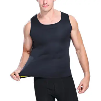 

Men Neoprene Sauna Thermo Sweat Body Shaper Waist Trainer Gym Slim Corset Vest