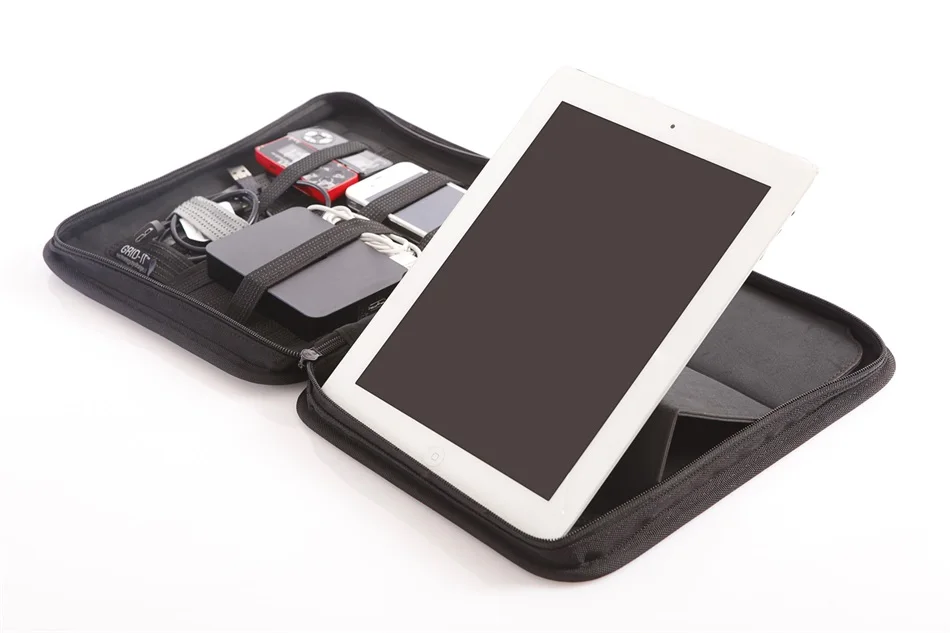 Водонепроницаемый нейлон журнал Канцтовары IPAD сумки для хранения гибкие цифровые аксессуары Мобильная мощность хранение мобильных телефонов дорожная сумка