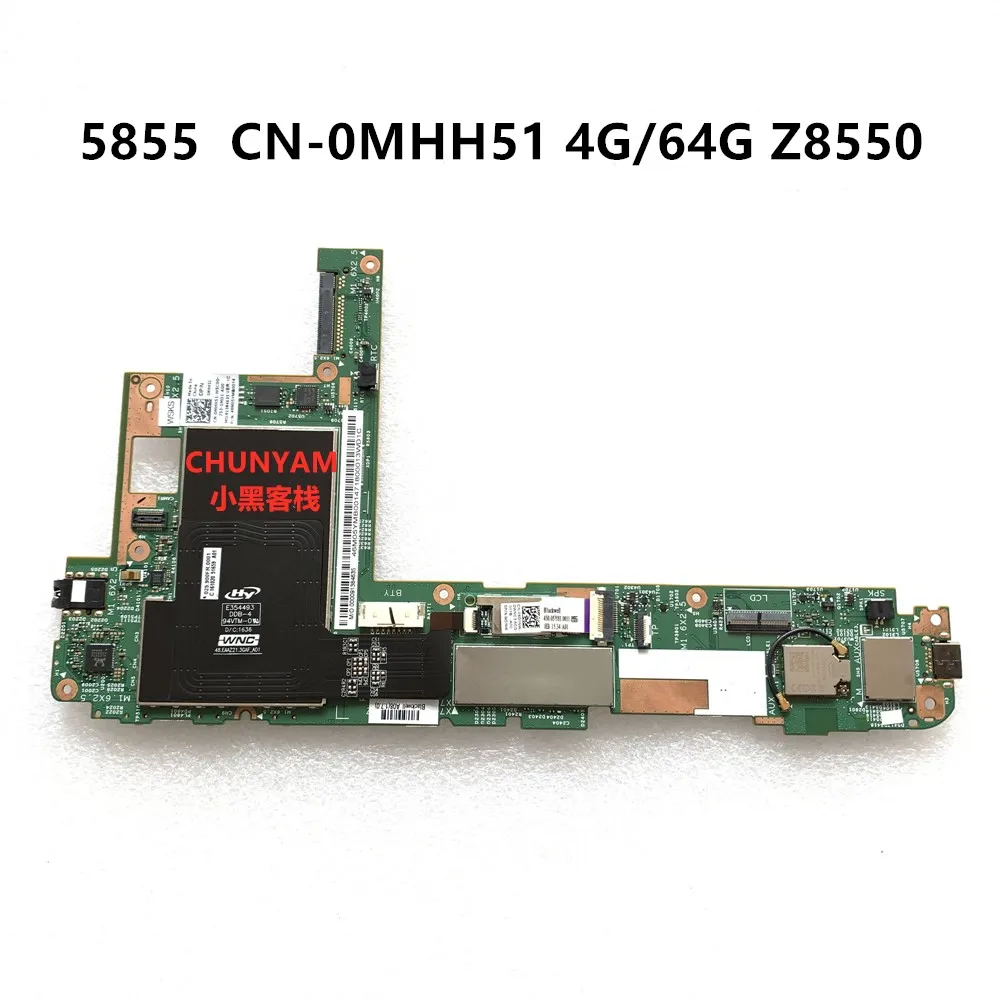 Новинка 14H30-1 PWB:H4W2R для dell Venue 8 5855 материнская плата планшета 4G/64GB/Z8550 CN-0MHH51 MHH51 100%
