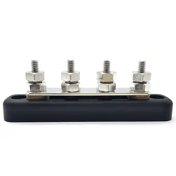 

100A Car Yacht Bass Bar Stud terminal,4 terminal
