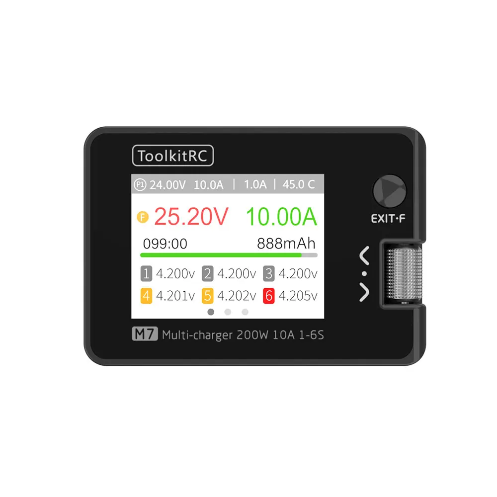 US $58.99 ToolkitRC M7 200W 10A DC Balance Charger Discharger for 16S Lipo Battery and ADP100 100w 20v 5A Power Supply Unit Set Sell