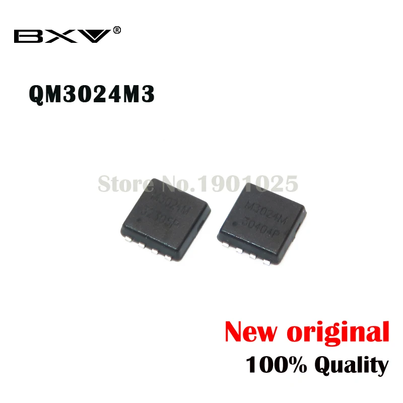 10pcs Qm3024m3 Qm3024m M3024m 3mm*3mm Mosfet Qfn-8 3024m3 New Original ...