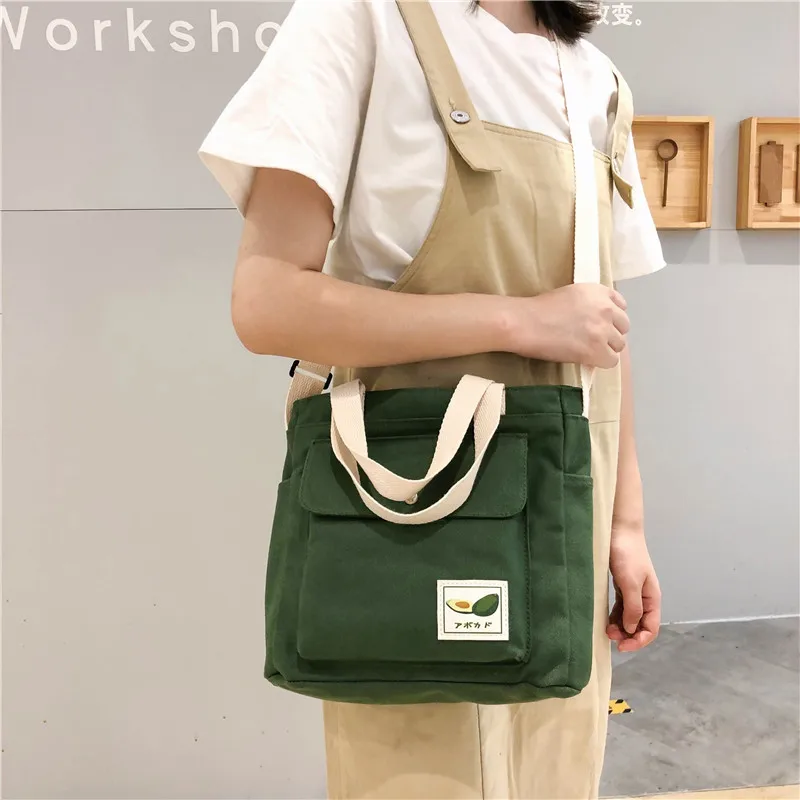 На стиль мода INS One сумка тканевая через плечо большая емкость Холщовая Сумка корейский стиль Студенческая Холщовая Сумка