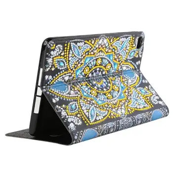 

VKTECH Tablet Case DIY Special Shaped Diamond Painting Tablet Case for iPad Mini 1/2/3/4 High quality PU leather Protective Case