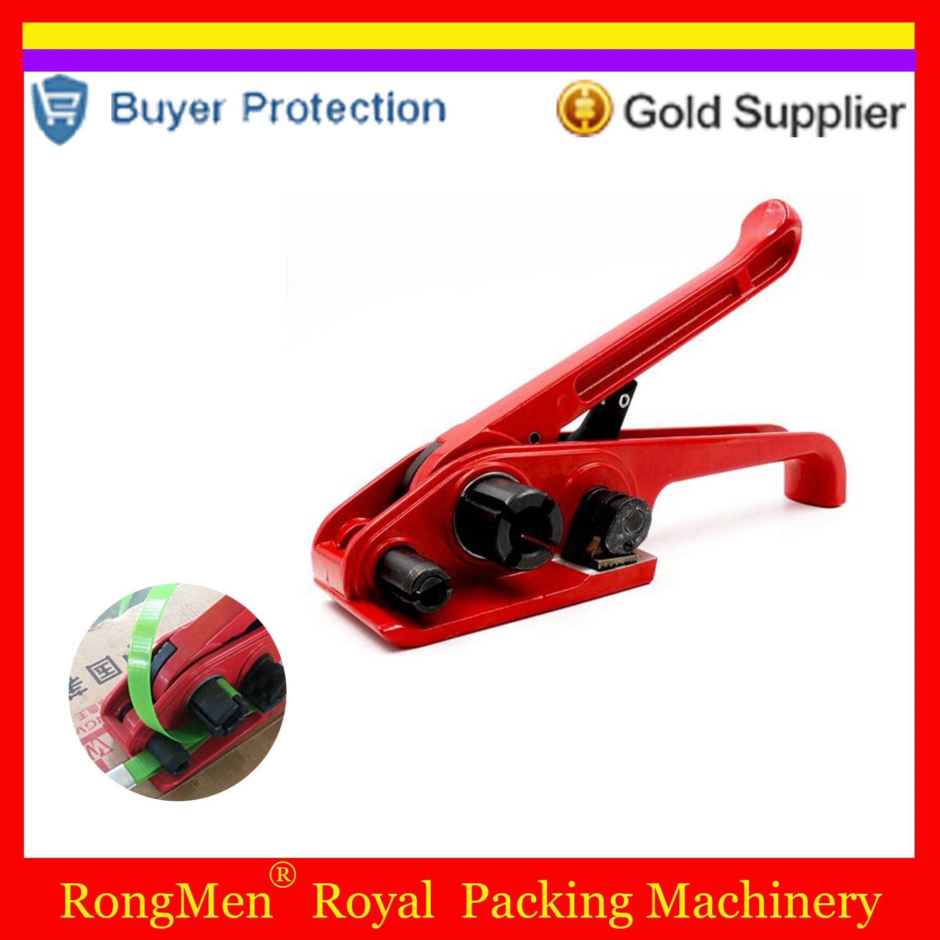 Лента для ленты из полиэстера ручное натяжное устройство 19 мм PP/PET|tools for|hand strapmachine