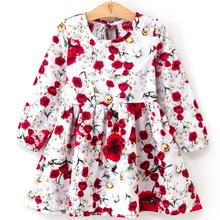 Новое летнее платье для девочек платье в клетку с длинными рукавами для маленьких девочек платье принцессы из мягкого хлопка Одежда для маленьких девочек