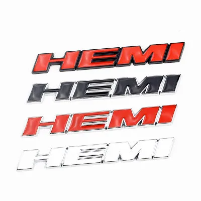 1X украшение автомобиля металлический значок эмблема HEMI Стикеры для Dodge