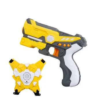 

Laser Tag Gun Set Infrared Laser Tag Blasters 1 gun with 1 Vests Set for Kids Adults Toy Guns Birthday Gift