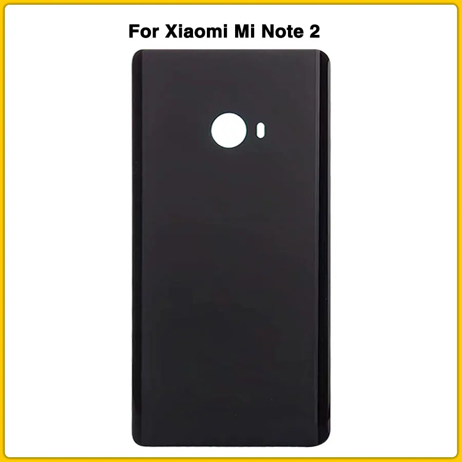 Note 2 Lite корпус чехол для Xiaomi Mi Note 2 note2 крышка батареи дверь задняя крышка панель с наклейкой