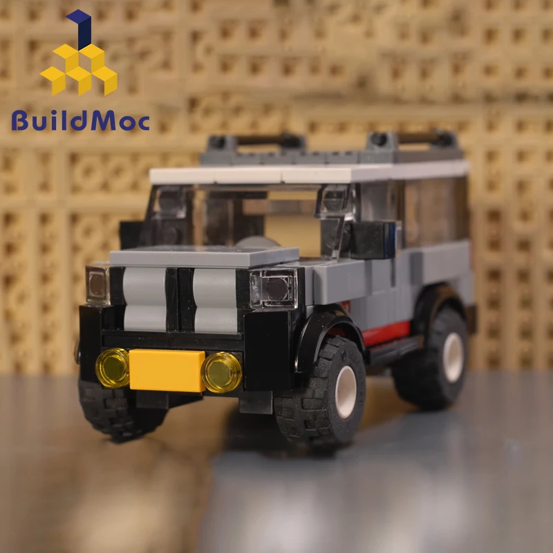 

BuildMoc Defender Remote Control Car Building Blocks Technic RC Car Model SUV V1 City Brick Toys Children Boys